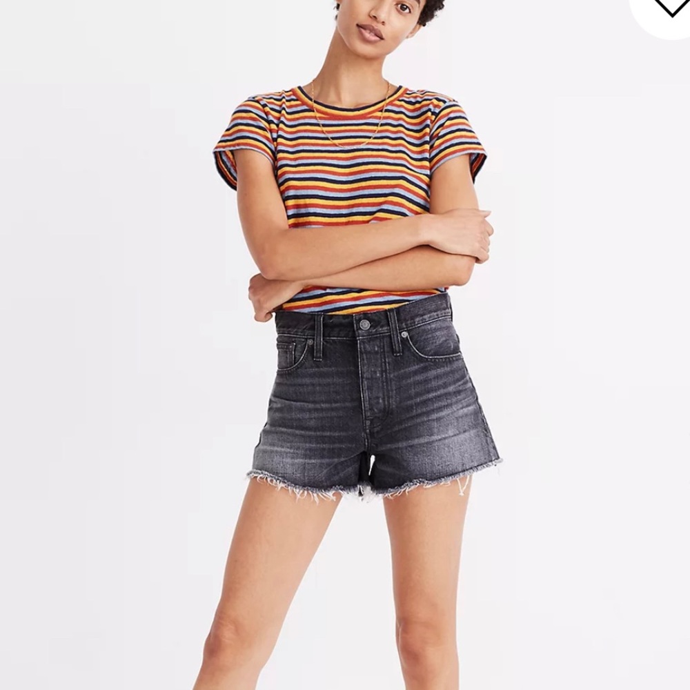 NWT MADEWELL RELAXED DENIM SHORTS